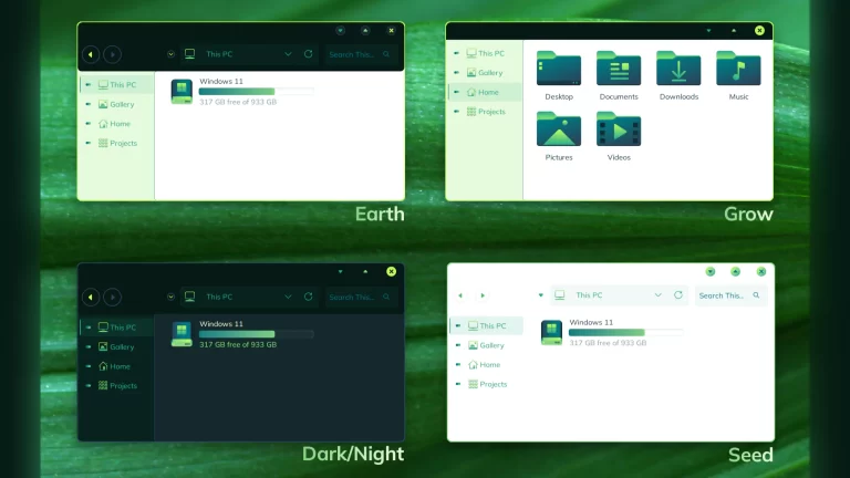 GIN 24 Theme for Windows 11 GIN 24 Theme for Windows 11