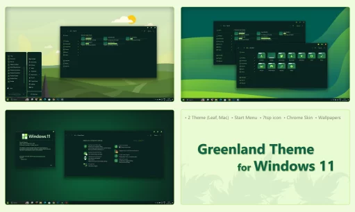 Greenland Theme For Windows 11 Thumbnail