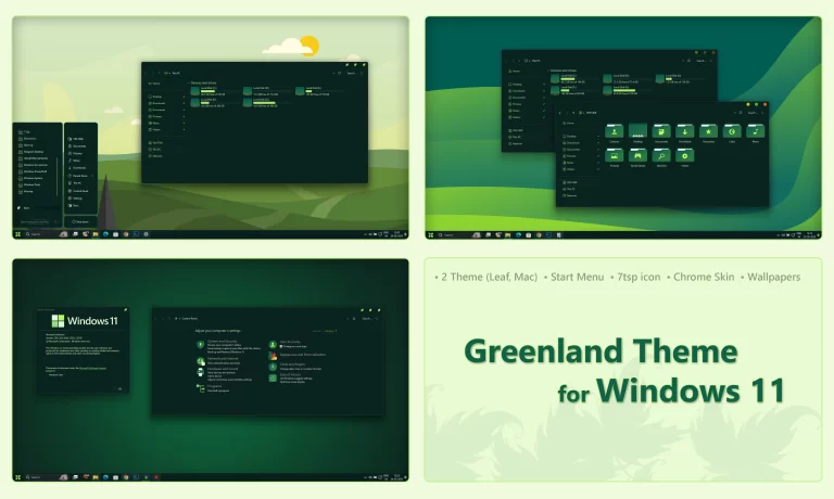 Greenland Theme For Windows 11 Greenland Theme For Windows 11