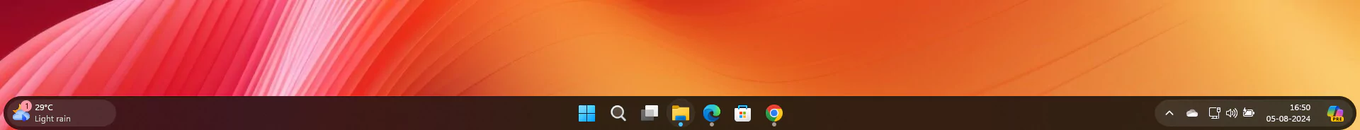 Windows 11X Taskbar Windows 11X Round Taskbar