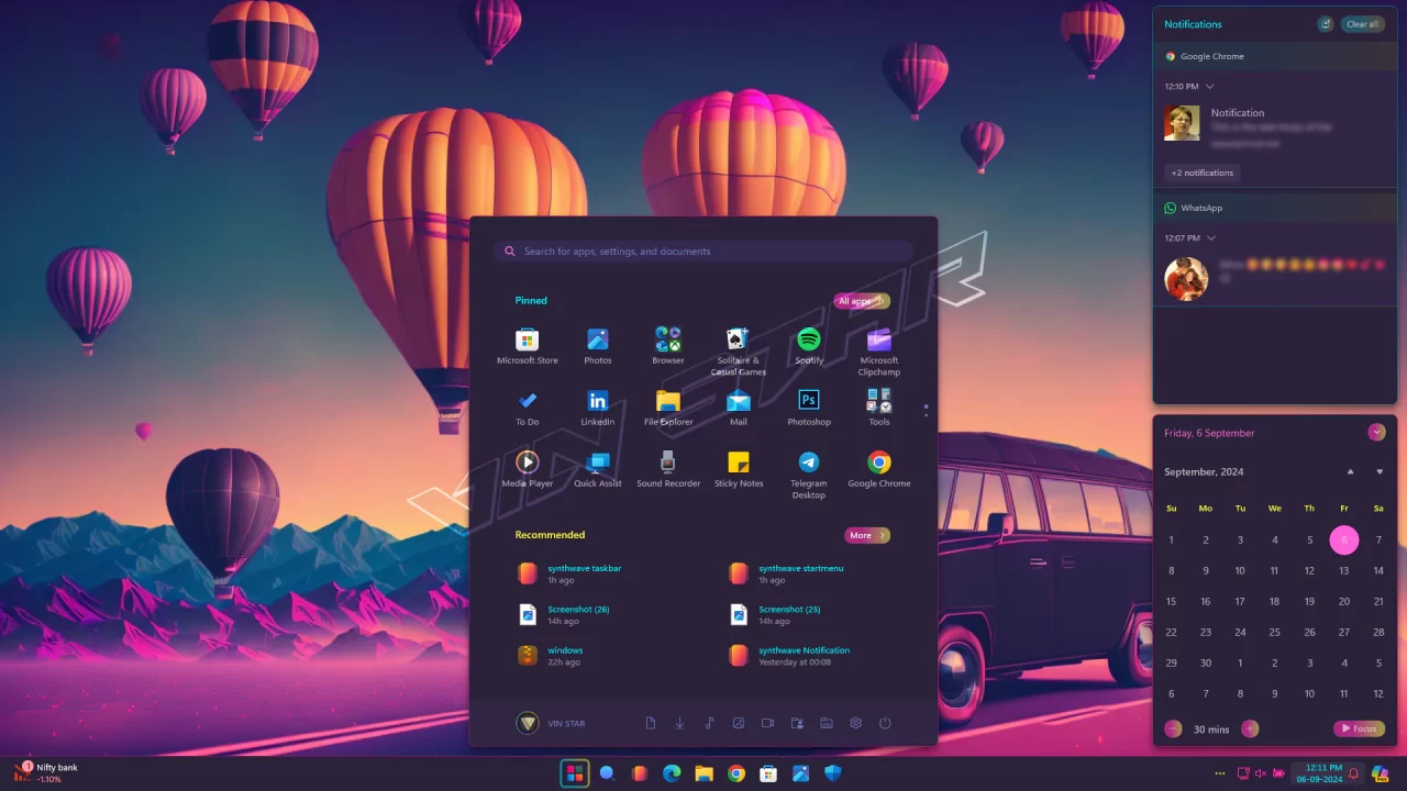 SynthWave 84 Styling for Windows 11 SynthWave 84 Styling for Windows 11