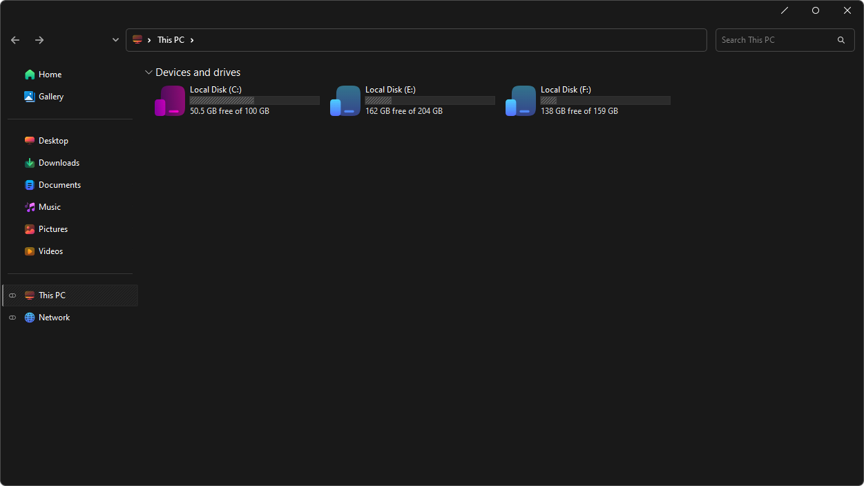 Windows 7 File Explorer in Windows 11