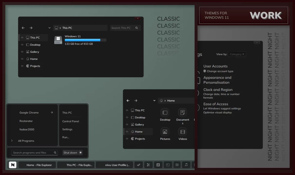 Work Theme for Windows 11 Work Theme for Windows 11 24h2