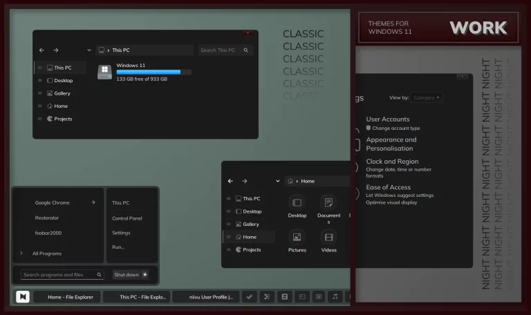 Work Theme for Windows 11 Work Theme for Windows 11 24h2