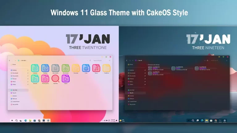 cakeOS 2.0 Theme for Windows 11 cakeOS 2.0 Theme for Windows 11