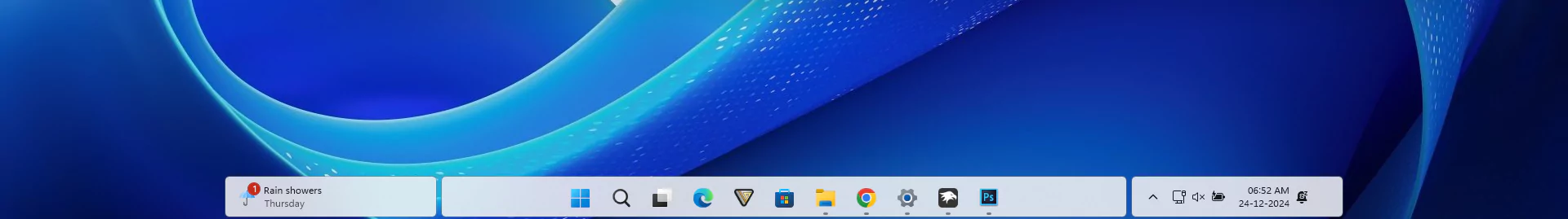 Modern Taskbar Windows 11 Modern Center Taskbar