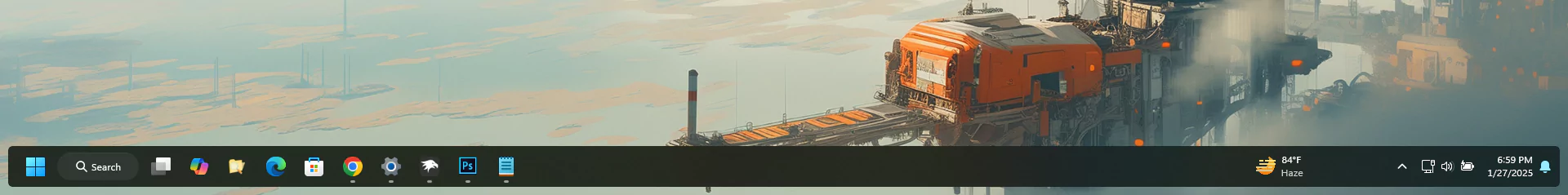 UniMenu for Windows 11 Windows 11 UniMenu Taskbar Borderless
