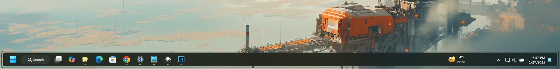 UniMenu for Windows 11 Windows 11 UniMenu Taskbar