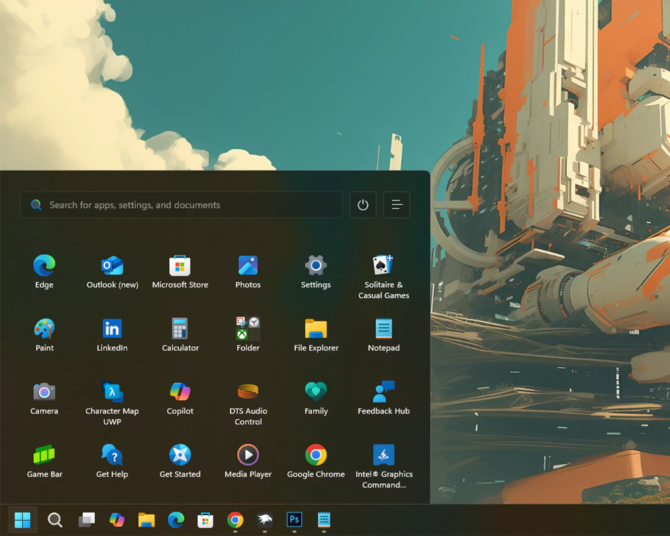 UniMenu for Windows 11 UniMenu Without Border