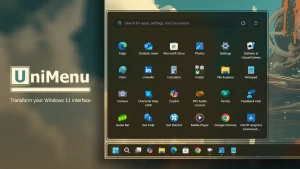 UniMenu for Windows 11