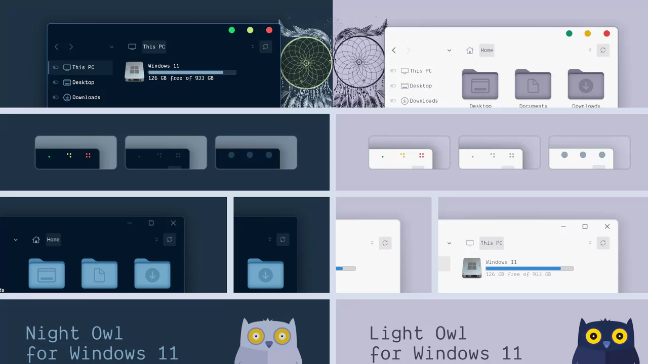 Night Owl Theme for Windows 11 Night Owl Theme for Windows 11