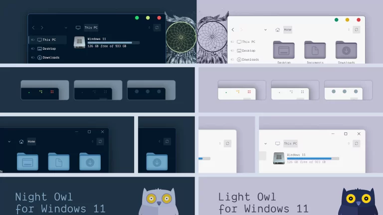 Night Owl Theme for Windows 11 Night Owl Theme for Windows 11