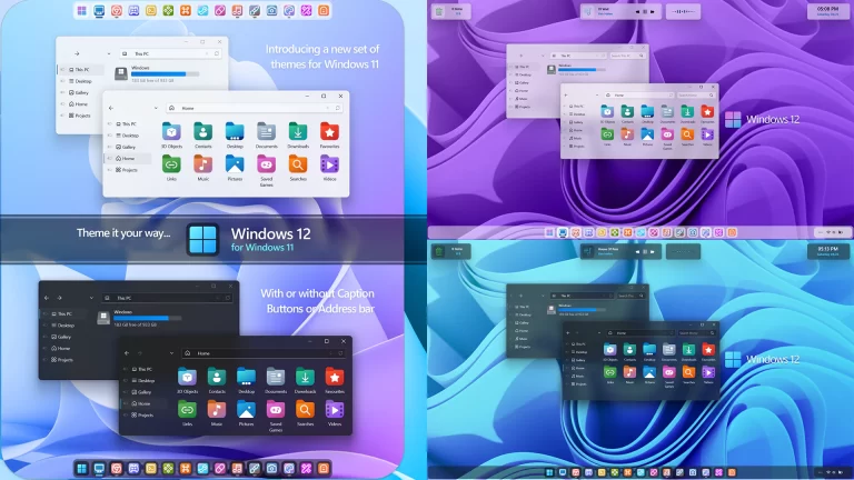 Windows 12 Theme for Windows 11 Windows 12 Theme for Windows 11