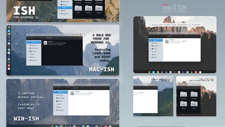 nuISH Theme for Windows 11 nuISH Theme for Windows 11