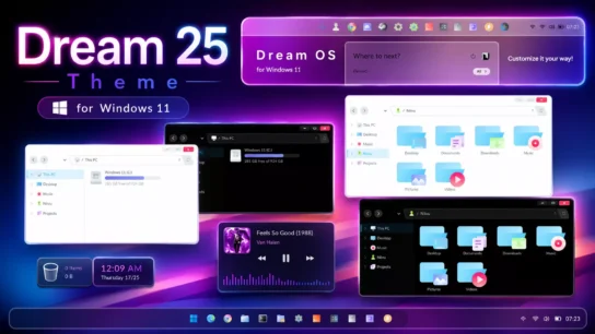 Dream 25 Theme for Windows 11