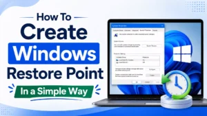 How To Create Windows Restore Point