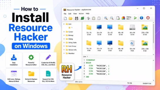 How to Install Resource Hacker on Windows Thumbnail