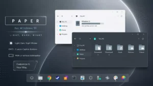 Paper Theme for Windows 11